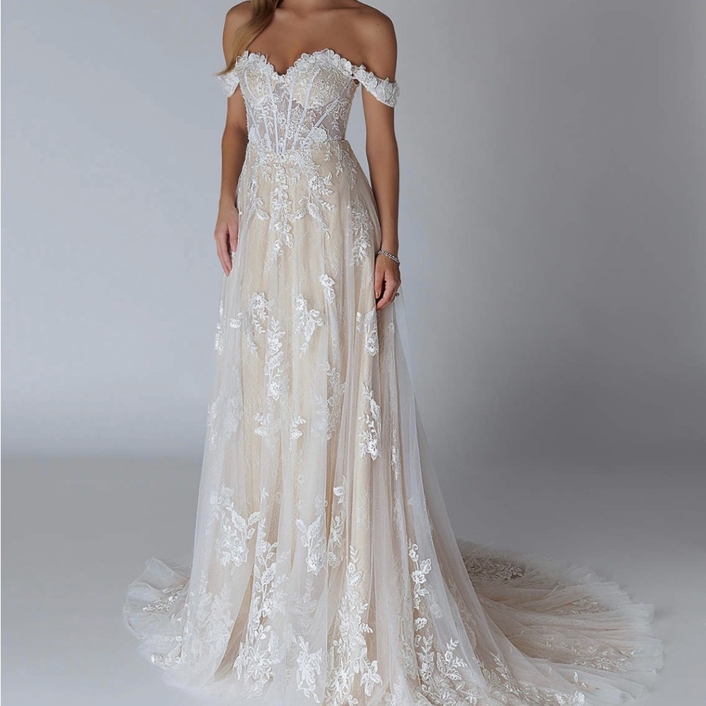 Elegant Lace Wedding Gown - Picture 6 of 6